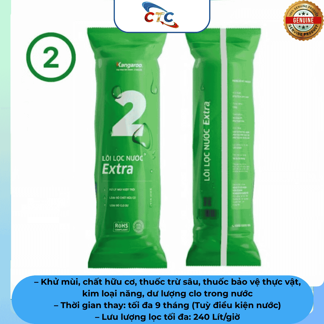 Lõi Lọc Số 2 Kangaroo GAC